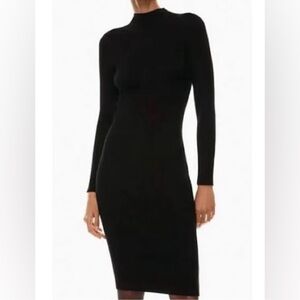 Young Fabulous & Broke Black Long Sleeve Dress